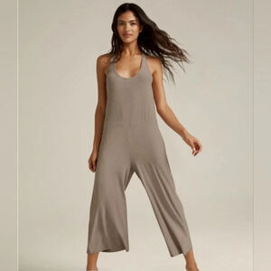 Beyond Yoga Jumpsuit Wide Leg Cropped Nwot Large Athleisure Yoga